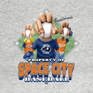 Knucklehead for Space City Baseball T-Shirt